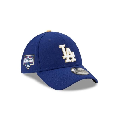 Sapca New Era Los Angeles Dodgers MLB Gold Collection 39THIRTY Stretch Fit - Albastri